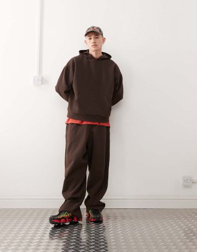 Pantalon de jogging d'ensemble en jersey gaufré - Collusion - Modalova