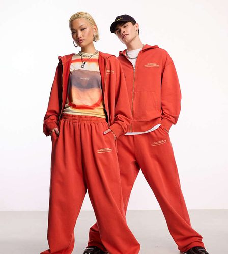 Unisex - STUDIOS - Joggers bruciato slavato in coordinato - Collusion - Modalova