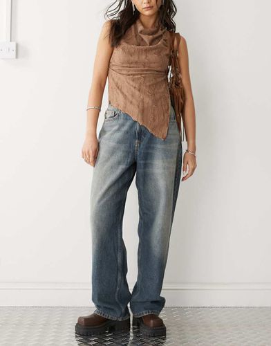 X001 - Jeans anti-fit lavaggio stone wash - Collusion - Modalova