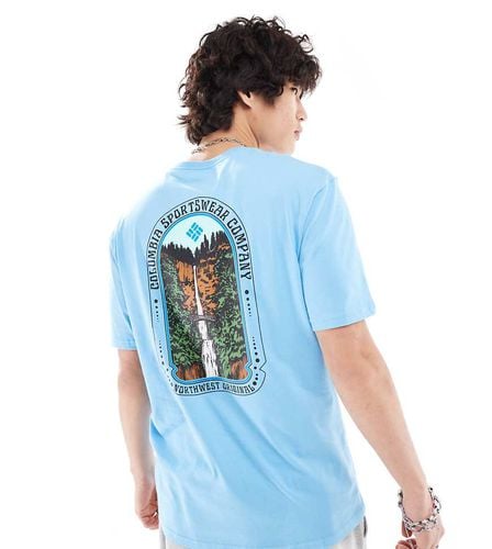 Cavalry - T-shirt con stampa di trail sul retro - Columbia - Modalova