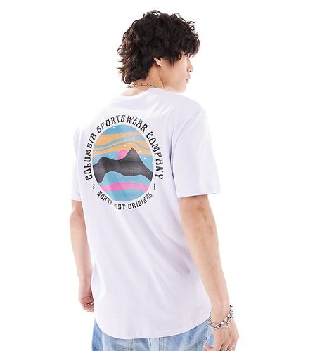 Rollingwood - T-shirt lilla con stampa sul retro - In esclusiva per ASOS - Columbia - Modalova