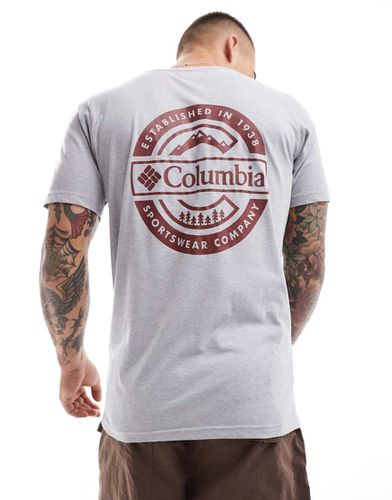 Rapid Ridge II - T-shirt grigia con stampa sul retro - Columbia - Modalova