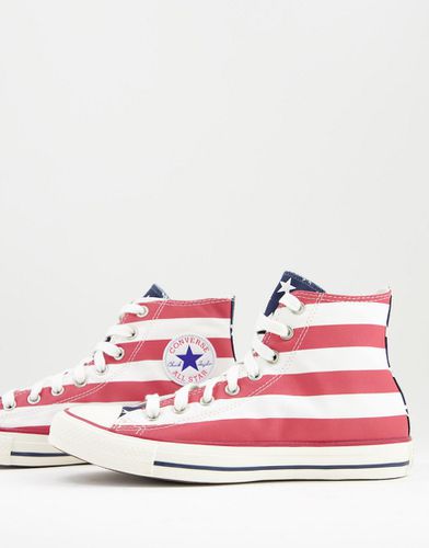 Chuck Taylor All Star Hi Archive USA Print - Sneakers bianche - Converse - Modalova