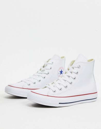 Chuck Taylor All Star Hi - Sneakers alte in pelle bianca - Converse - Modalova