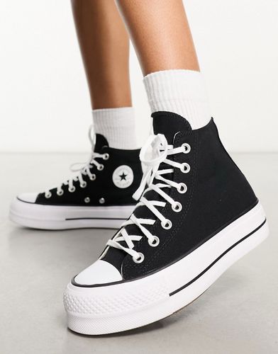 Chuck Taylor All Star Lift - Sneakers alte nere con suola platform - Converse - Modalova