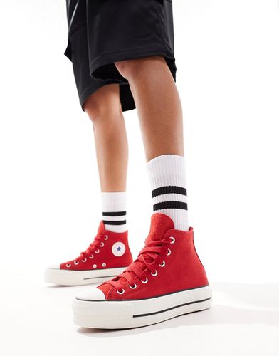 Lift - Sneakers rosse con lacci spessi - Converse - Modalova
