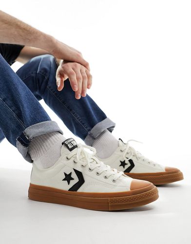 Star Player 76 - Sneakers color crema con suola in gomma - Converse - Modalova