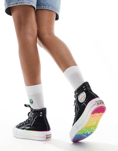 Pride Chuck Taylor All Star Lift Hi - Sneakers alte nere - Converse - Modalova