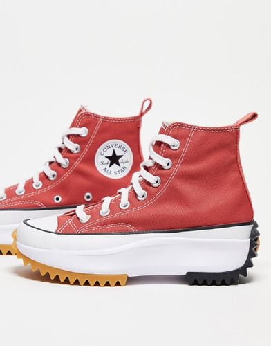 Run Star Hike Hi - Sneakers alte rosse - Converse - Modalova