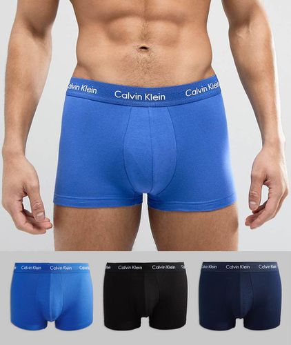 Cotton Stretch - Confezione da 3 boxer aderenti a vita bassa - Calvin Klein - Modalova