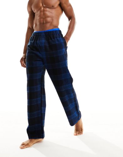 Pantaloni del pigiama in flanella a quadri - Calvin Klein - Modalova