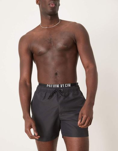 Short de bain avec taille à logo - Calvin Klein - Modalova