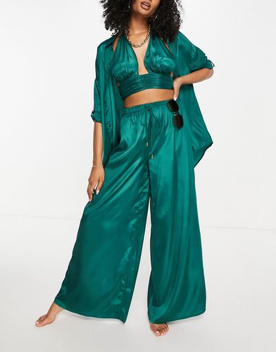Pantaloni da mare verdi in coordinato - Candypants - Modalova
