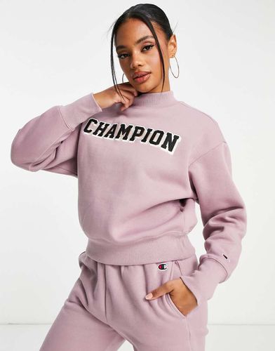 Felpa corta con logo grande - Champion - Modalova