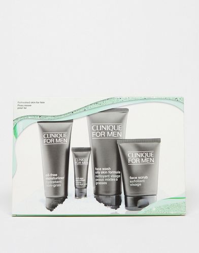 For Men - Skincare Essentials - Set regalo per pelli grasse (risparmia il 15%) - Clinique - Modalova