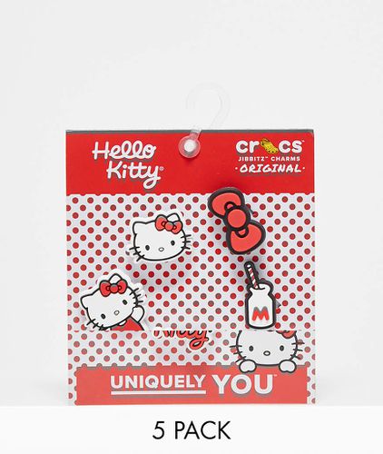 Confezione da 5 Jibbitz di Hello Kitty - Crocs - Modalova