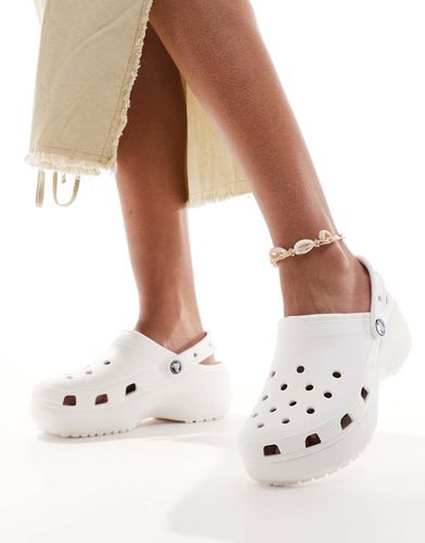 Zoccoli con plateau classici colore - Crocs - Modalova