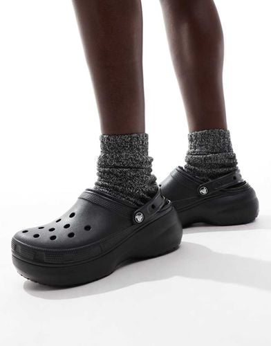 Zoccoli con plateau classici foderati neri - Crocs - Modalova