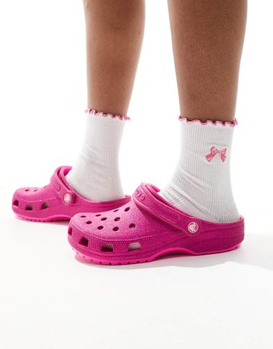 Zoccoli classici con glitter - Crocs - Modalova