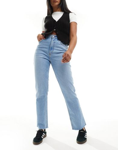 Curve - Love - Jeans a vita molto alta dritti medio anni '90 - Abercrombie & Fitch - Modalova