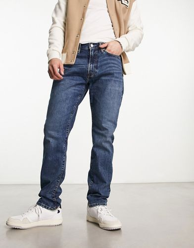 Jeans slim fit authentic lavaggio medio - Abercrombie & Fitch - Modalova
