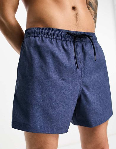 Pantaloncini da bagno da 5" blu scuro - Abercrombie & Fitch - Modalova