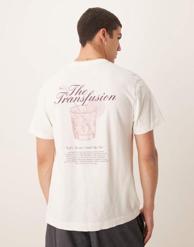 T-shirt classique à imprimé au dos - Abercrombie & Fitch - Modalova