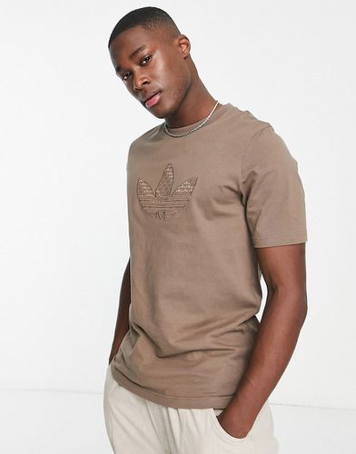 Adidas Originals - T-shirt marrone - adidas Originals - Modalova