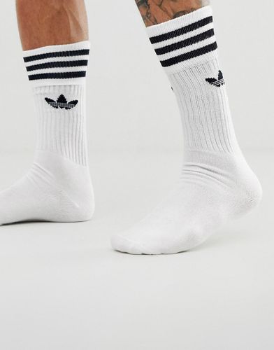 Adicolor Trefoil - Confezione da 3 paia di calzini bianchi - adidas Originals - Modalova