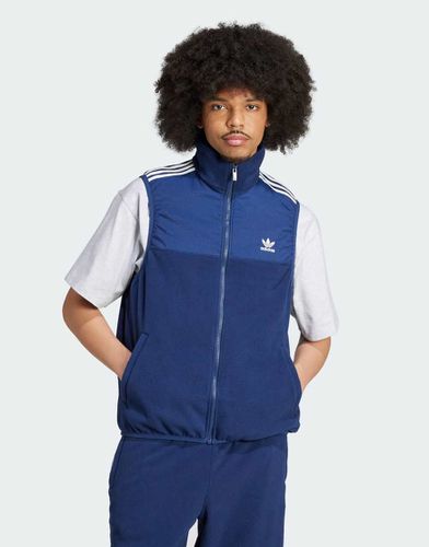 Adicolor - Gilet in micropile con 3 strisce - adidas Originals - Modalova