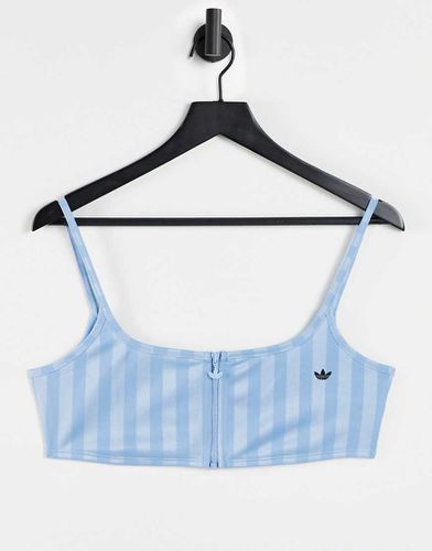 Brassière con cerniera lampo - adidas Originals - Modalova