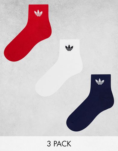 Confezione da 3 paia di calzini con trifoglio - adidas Originals - Modalova