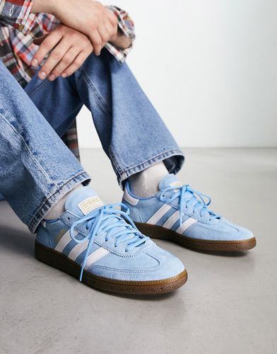 Handball Spezial - Sneakers azzurre con suola in gomma - adidas Originals - Modalova