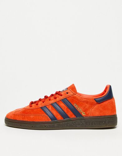 Handball Spezial - Sneakers arancioni e blu con suola in gomma - adidas Originals - Modalova