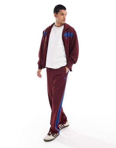 Pantaloni della tuta bordeaux anni '70 - adidas Originals - Modalova