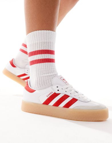 Sambae - Sneakers bianche e rosse - adidas Originals - Modalova