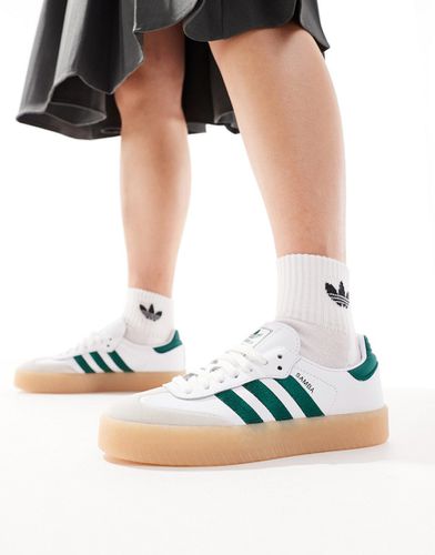 Sambae - Sneakers bianche e verdi - adidas Originals - Modalova
