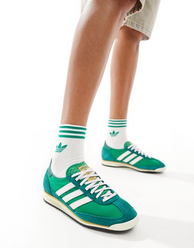 SL 72 OG - Sneakers verdi e lilla - adidas Originals - Modalova