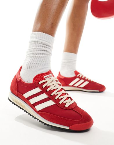 SL 72 OG - Sneakers rosse e crema - adidas Originals - Modalova