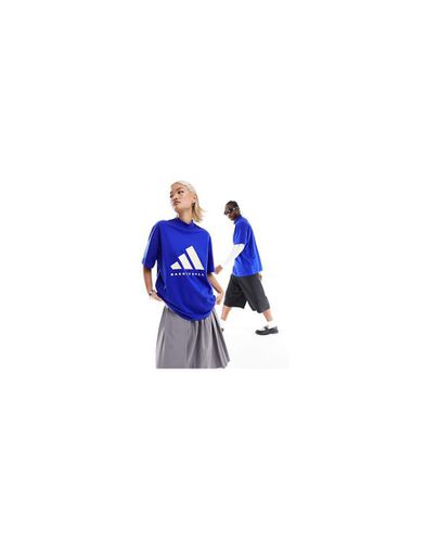 Adidas - Basketball - T-shirt blu - adidas performance - Modalova