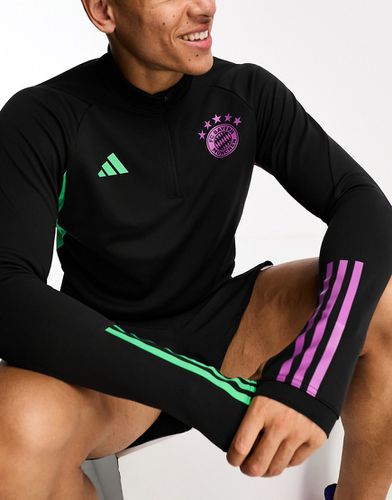 Adidas - Football FC Bayern Munich - Giacca sportiva nera - adidas performance - Modalova