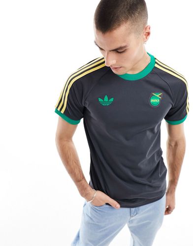 Adidas Football - Jamaica OG - T-shirt nera con 3 strisce - adidas performance - Modalova
