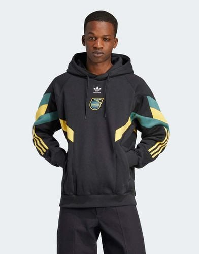 Adidas - Football Jamaica Originals - Felpa con cappuccio nera - adidas performance - Modalova