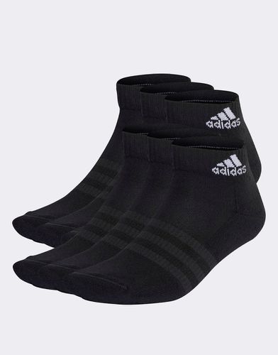 Sportswear - Confezione da 6 paia di calzini ammortizzati alla caviglia neri - adidas performance - Modalova