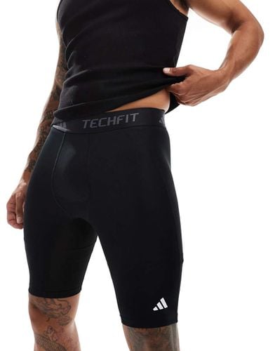 Adidas - Training Techfit - Pantaloncini corti neri a compressione - adidas performance - Modalova