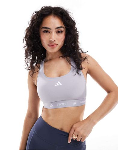 Techfit - Reggiseno sportivo a supporto medio - adidas performance - Modalova