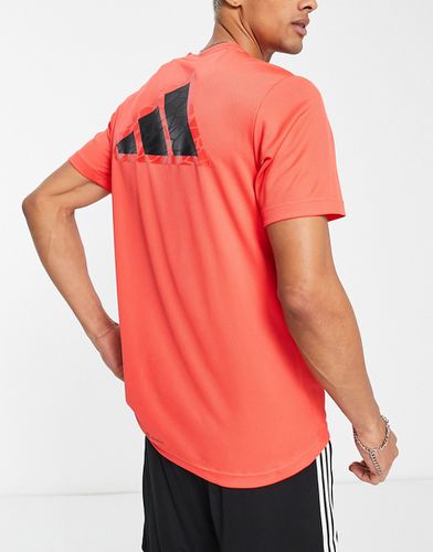 Adidas - Training - HIIT - T-shirt a pannelli rossa - adidas performance - Modalova