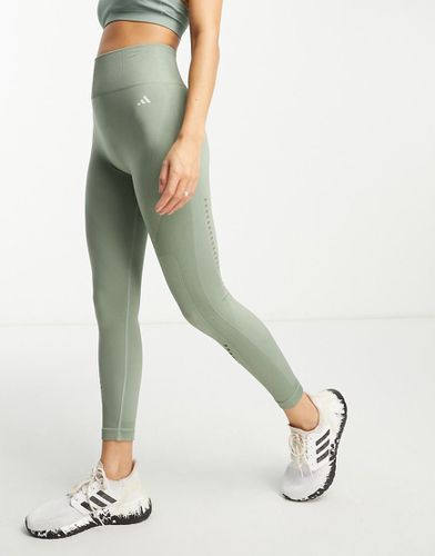 Adidas - Training - Leggings senza cuciture verdi - adidas performance - Modalova