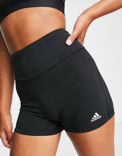 Adidas - Yoga Essential - Pantaloncini leggings neri - adidas performance - Modalova