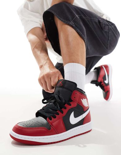 Air 1 Mid - Sneakers alte nere e rosse - Jordan - Modalova